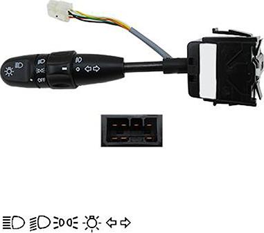 Fispa 431088 - Commutateur de colonne de direction droxauto.com