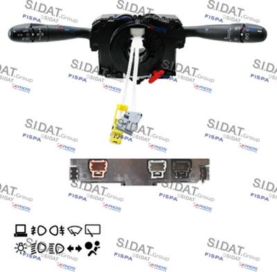 Fispa 431338 - Commutateur de colonne de direction droxauto.com