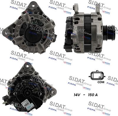 Fispa A12BH1345 - Alternateur droxauto.com