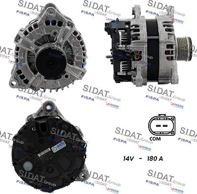 Fispa A12BH1383 - Alternateur droxauto.com