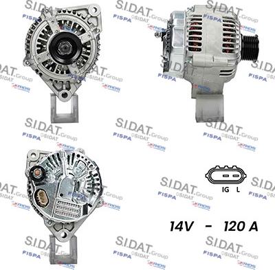 Fispa A12DE0609A2 - Alternateur droxauto.com