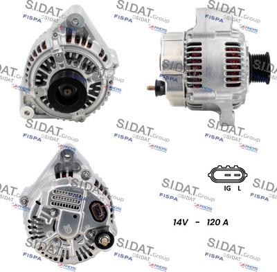 Fispa A12DE0609 - Alternateur droxauto.com