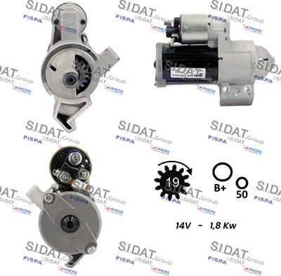 Fispa S12VA0867 - Démarreur droxauto.com