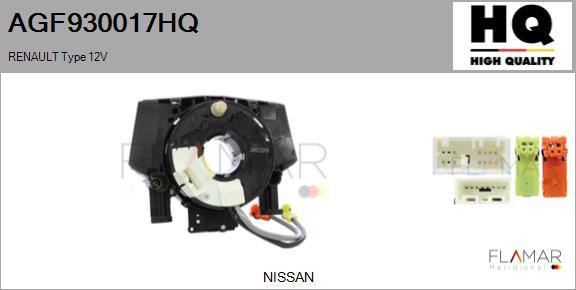 FLAMAR AGF930017HQ - Ressort tournant, Airbag droxauto.com