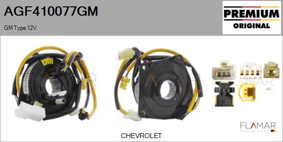 FLAMAR AGF410077GM
 - Ressort tournant, Airbag droxauto.com