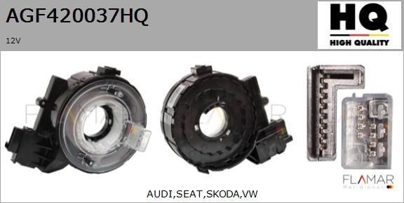 FLAMAR AGF420037HQ - Ressort tournant, Airbag droxauto.com