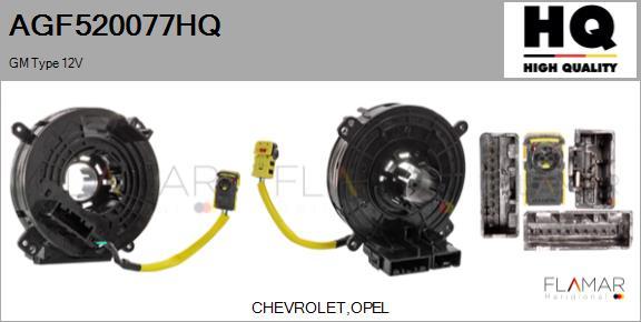 FLAMAR AGF520077HQ - Ressort tournant, Airbag droxauto.com