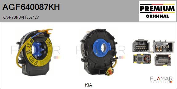 FLAMAR AGF640087KH
 - Ressort tournant, Airbag droxauto.com