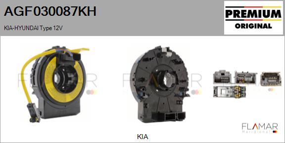FLAMAR AGF030087KH
 - Ressort tournant, Airbag droxauto.com