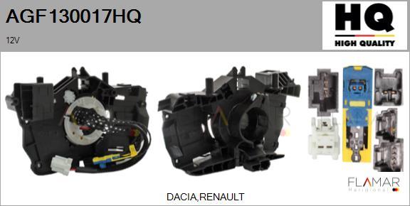 FLAMAR AGF130017HQ - Ressort tournant, Airbag droxauto.com
