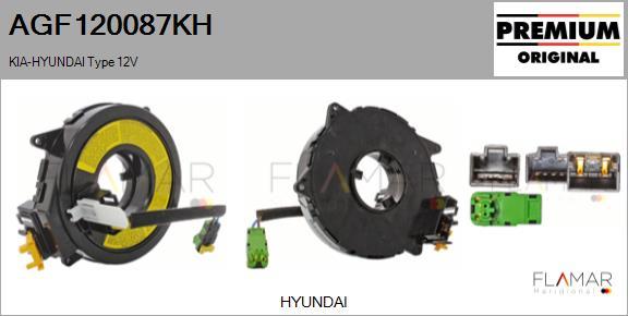 FLAMAR AGF120087KH
 - Ressort tournant, Airbag droxauto.com