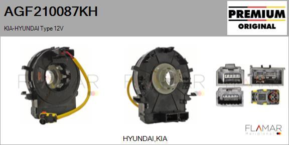 FLAMAR AGF210087KH
 - Ressort tournant, Airbag droxauto.com