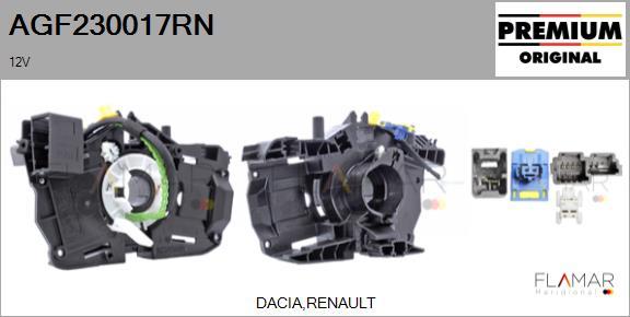 FLAMAR AGF230017RN
 - Ressort tournant, Airbag droxauto.com