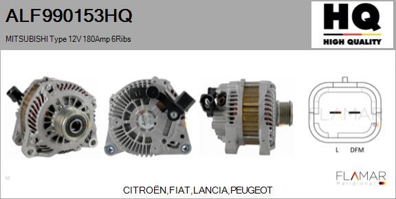 FLAMAR ALF990153HQ - Alternateur droxauto.com