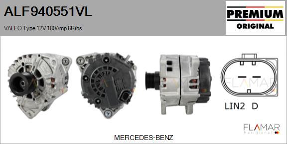 FLAMAR ALF940551VL - Alternateur droxauto.com