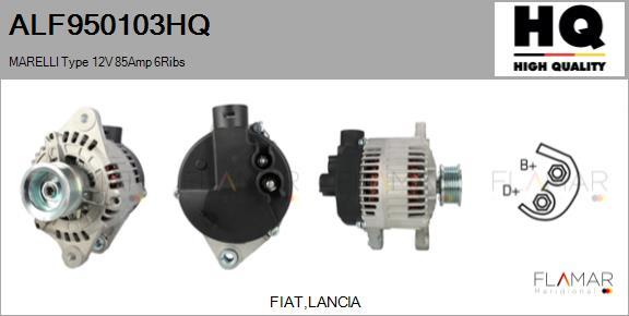 FLAMAR ALF950103HQ - Alternateur droxauto.com