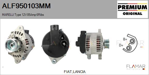 FLAMAR ALF950103MM - Alternateur droxauto.com