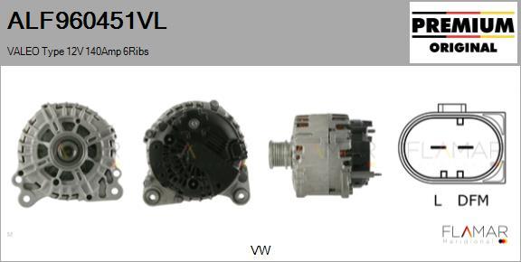 FLAMAR ALF960451VL - Alternateur droxauto.com