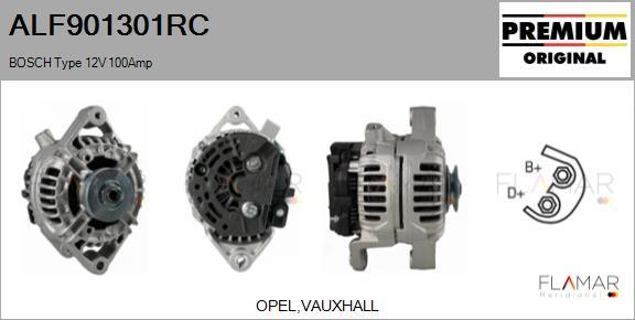 FLAMAR ALF901301RC - Alternateur droxauto.com