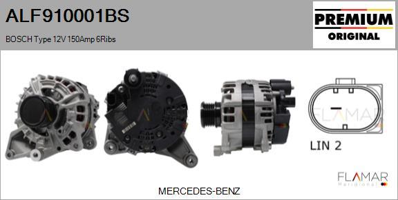 FLAMAR ALF910001BS - Alternateur droxauto.com