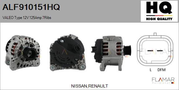 FLAMAR ALF910151HQ - Alternateur droxauto.com