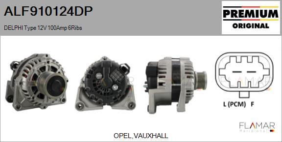 FLAMAR ALF910124DP - Alternateur droxauto.com
