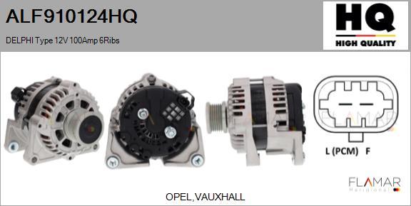 FLAMAR ALF910124HQ - Alternateur droxauto.com