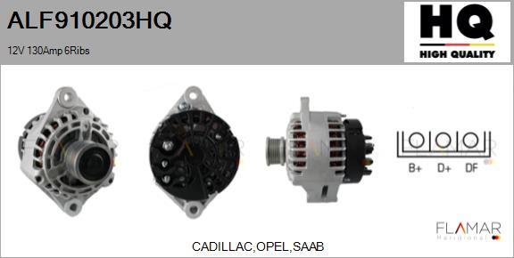 FLAMAR ALF910203HQ - Alternateur droxauto.com