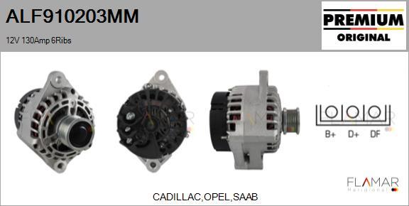 FLAMAR ALF910203MM - Alternateur droxauto.com