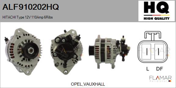 FLAMAR ALF910202HQ - Alternateur droxauto.com