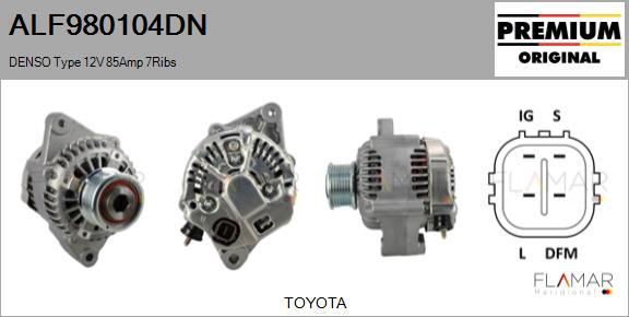 FLAMAR ALF980104DN - Alternateur droxauto.com