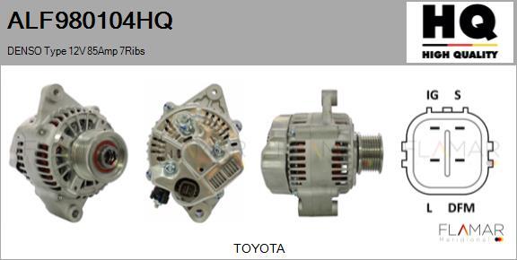FLAMAR ALF980104HQ - Alternateur droxauto.com