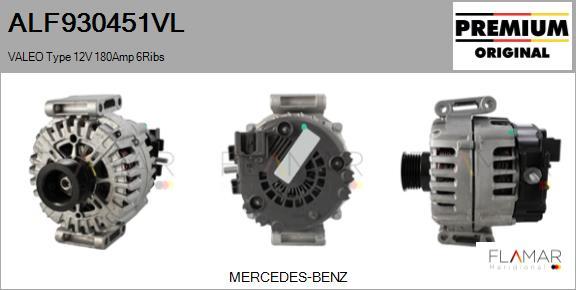 FLAMAR ALF930451VL - Alternateur droxauto.com