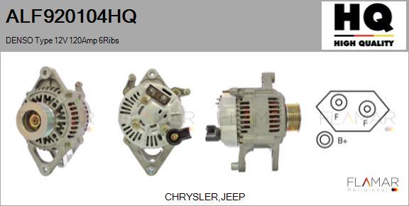 FLAMAR ALF920104HQ - Alternateur droxauto.com