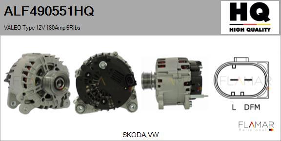 FLAMAR ALF490551HQ - Alternateur droxauto.com