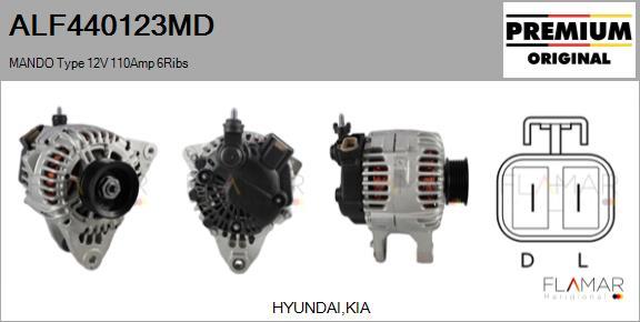 FLAMAR ALF440123MD - Alternateur droxauto.com