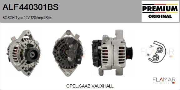 FLAMAR ALF440301BS - Alternateur droxauto.com