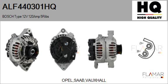 FLAMAR ALF440301HQ - Alternateur droxauto.com