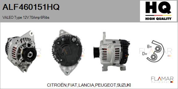 FLAMAR ALF460151HQ - Alternateur droxauto.com