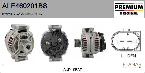 FLAMAR ALF460201BS - Alternateur droxauto.com