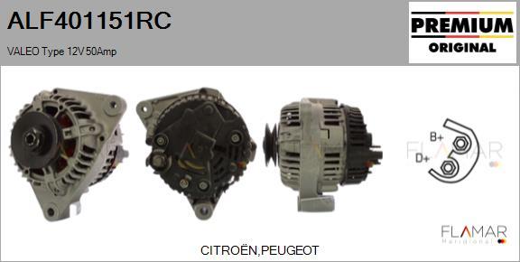 FLAMAR ALF401151RC - Alternateur droxauto.com