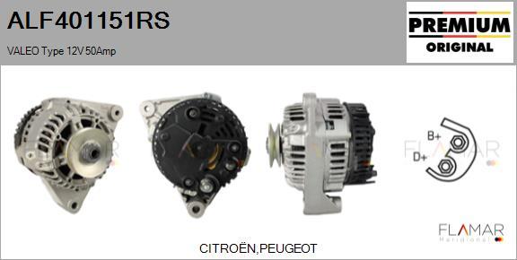 FLAMAR ALF401151RS - Alternateur droxauto.com