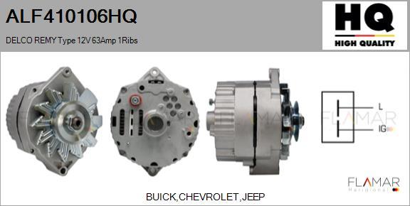 FLAMAR ALF410106HQ - Alternateur droxauto.com