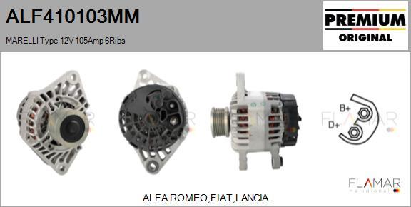 FLAMAR ALF410103MM - Alternateur droxauto.com