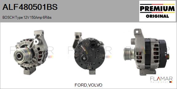 FLAMAR ALF480501BS - Alternateur droxauto.com