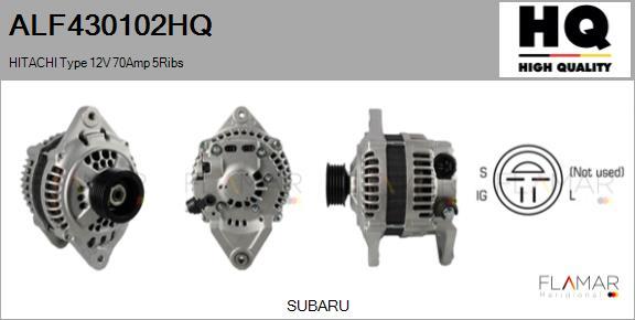 FLAMAR ALF430102HQ - Alternateur droxauto.com