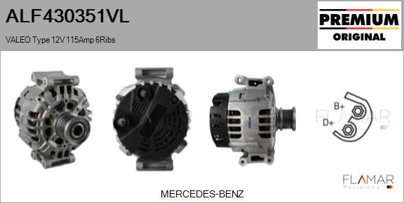 FLAMAR ALF430351VL - Alternateur droxauto.com
