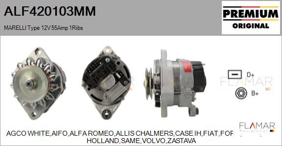 FLAMAR ALF420103MM - Alternateur droxauto.com