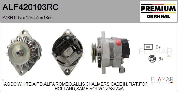 FLAMAR ALF420103RC - Alternateur droxauto.com