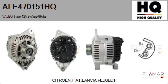FLAMAR ALF470151HQ - Alternateur droxauto.com